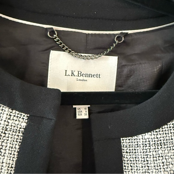 L.K. Bennett London Tweed Jacket – Size 6 (US) - Picture 3 of 5